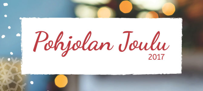 Pohjolan Joulu 2017 on ilmestynyt! Pohjolan Joulu 2017 on ilmestynyt!