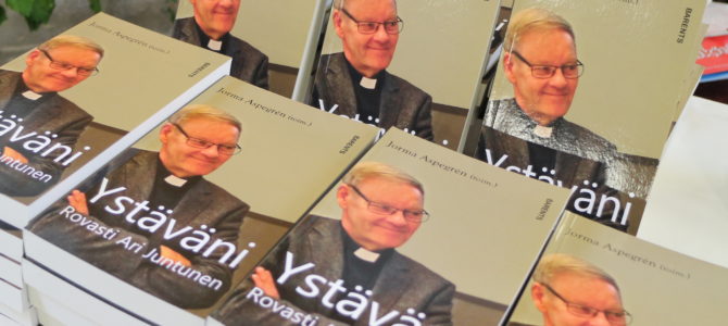 Ystäväni – Rovasti Ari Juntunen -kirja Ystäväni – Rovasti Ari Juntunen -kirja